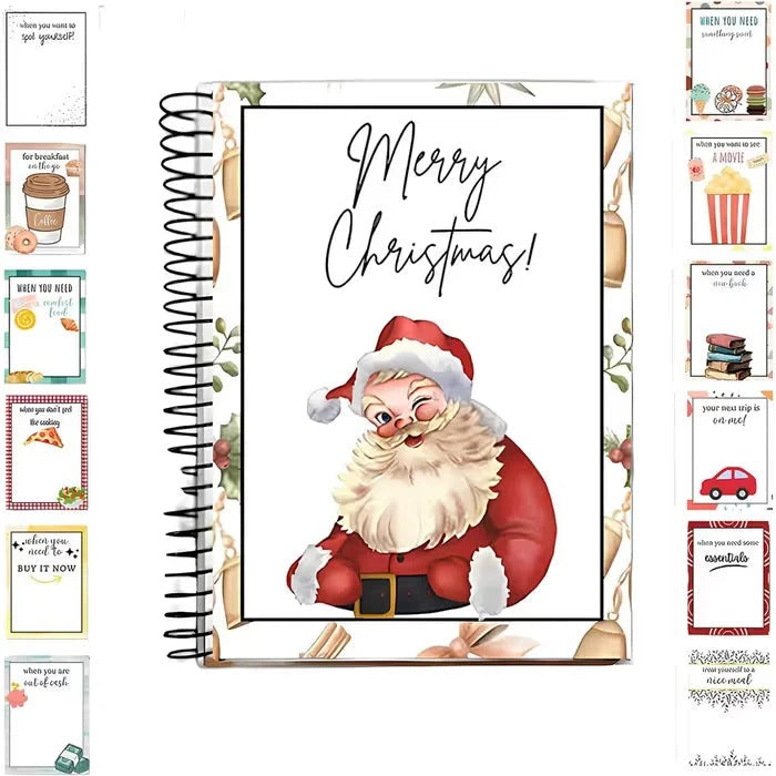 Christmas Gift Card -Book -Surprises On Every Page Hardcover & Durability Line